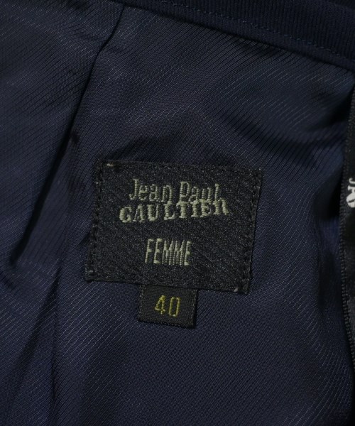 Jean Paul GAULTIER FEMME（ジャンポールゴルチエフェム）ひざ丈スカート 紺 サイズ:40(M位) レディース/2200681107151