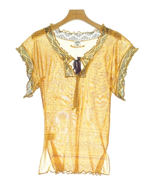 Jean Paul GAULTIER FEMME(ジャンポールゴルチエフェム)カジュアルシャツ 黄 サイズ:40(M位)/2200682066075