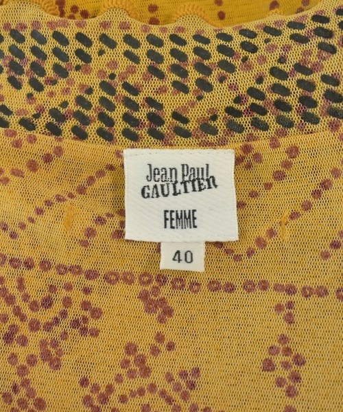 Jean Paul GAULTIER FEMME（ジャンポールゴルチエフェム）カジュアルシャツ 黄 サイズ:40(M位) レディース/2200682066075
