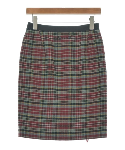 Jean Paul GAULTIER FEMME（ジャンポールゴルチエフェム）ひざ丈スカート 赤 サイズ:38(S位) レディース/2200661906026