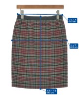 Jean Paul GAULTIER FEMME（ジャンポールゴルチエフェム）ひざ丈スカート 赤 サイズ:38(S位) レディース/2200661906026