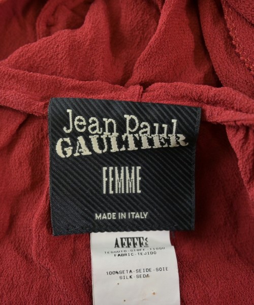 Jean Paul GAULTIER FEMME（ジャンポールゴルチエフェム）ワンピース 赤 サイズ:40(M位) レディース/2200707885056