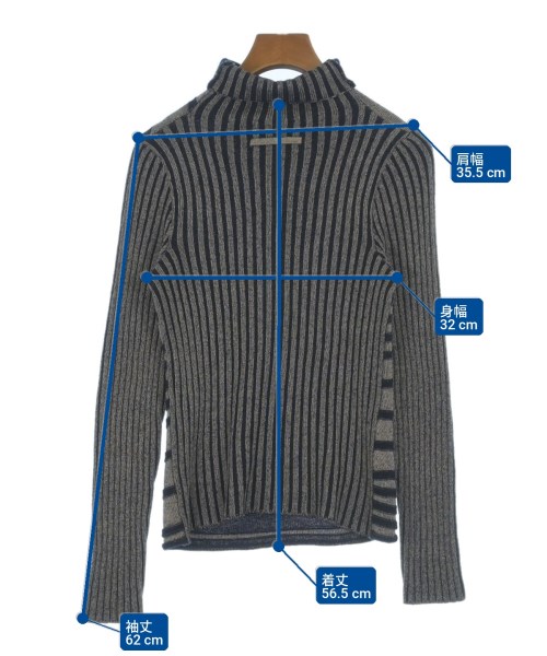 Jean Paul GAULTIER FEMME（ジャンポールゴルチエフェム）ニット・セーター グレー サイズ:M レディース/2200737711011