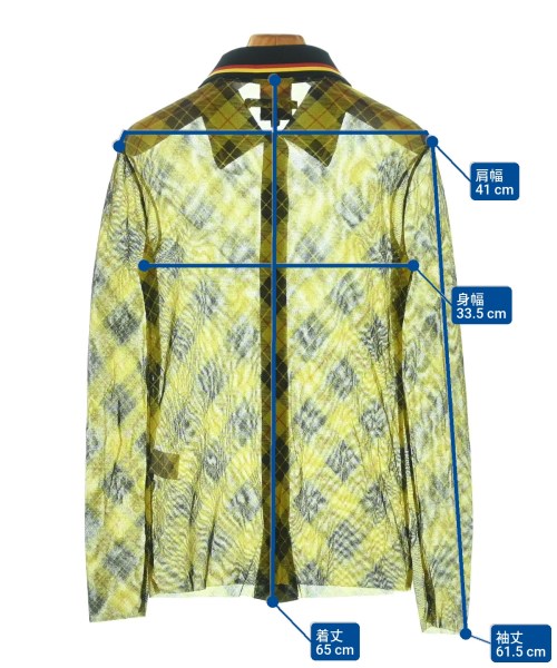 Jean Paul GAULTIER CLASSIQUE（ゴルチエクラシック）カジュアルシャツ 黄 サイズ:48(XXL位) レディース/2200681107076