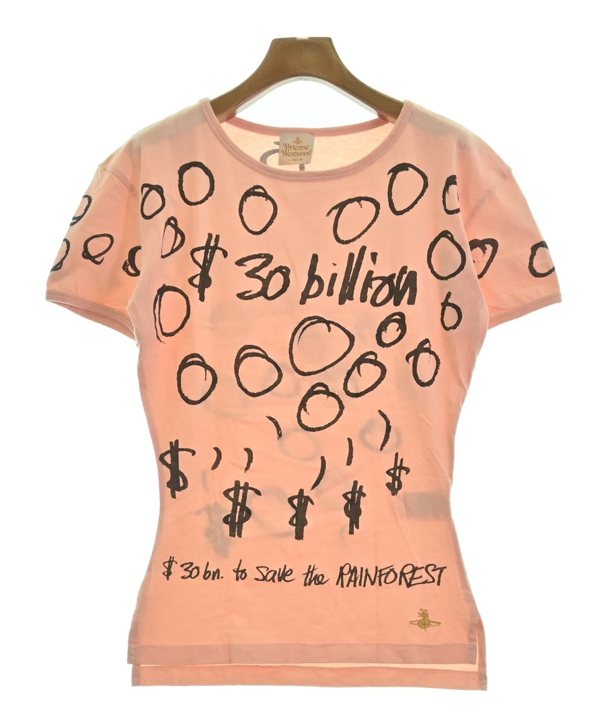 VivienneWestwood☆オーガニックコットン スプレー Tシャツ