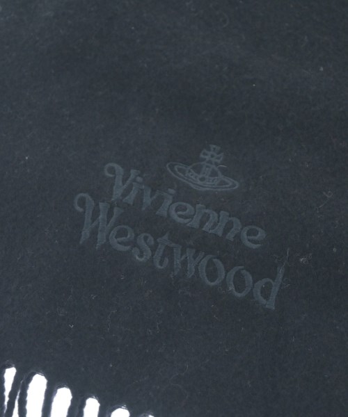Vivienne Westwood（ヴィヴィアンウエスドウッド）マフラー 黒 サイズ:- レディース/2200622945125