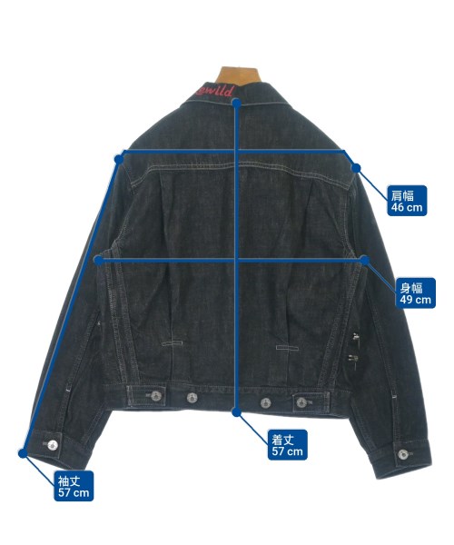 Vivienne Westwood（ヴィヴィアンウエスドウッド）デニムジャケット 黒 サイズ:S レディース/2200636829046