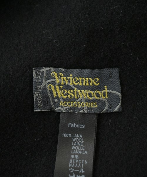 Vivienne Westwood（ヴィヴィアンウエスドウッド）マフラー 黒 サイズ:- レディース/2200643667020