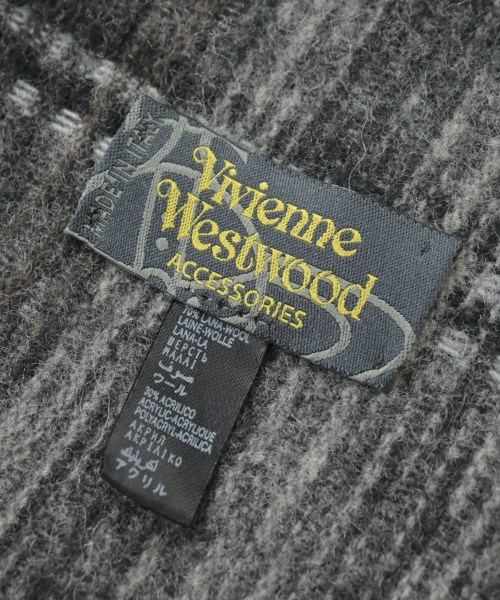 Vivienne Westwood（ヴィヴィアンウエスドウッド）マフラー グレー サイズ:- レディース/2200643667037