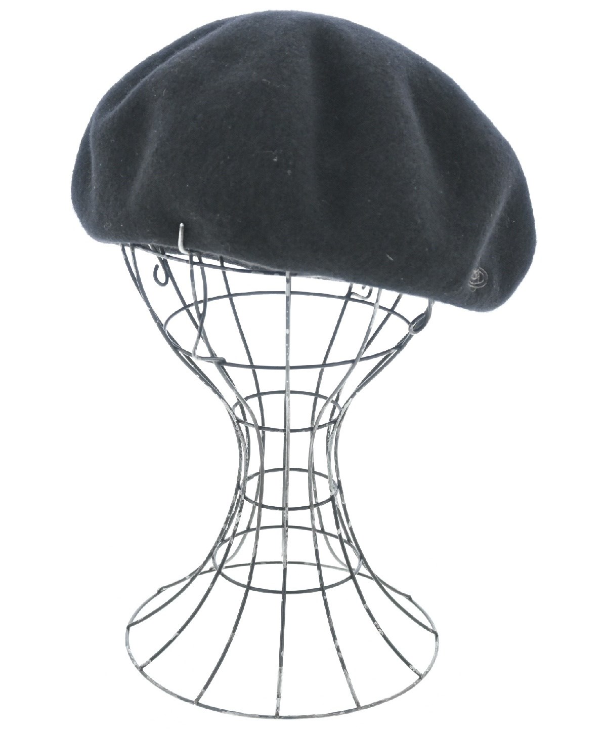 Vivienne Westwood ベレー帽 S-M 黒 Vivienne Westwood 黒 ベレー帽 S-M