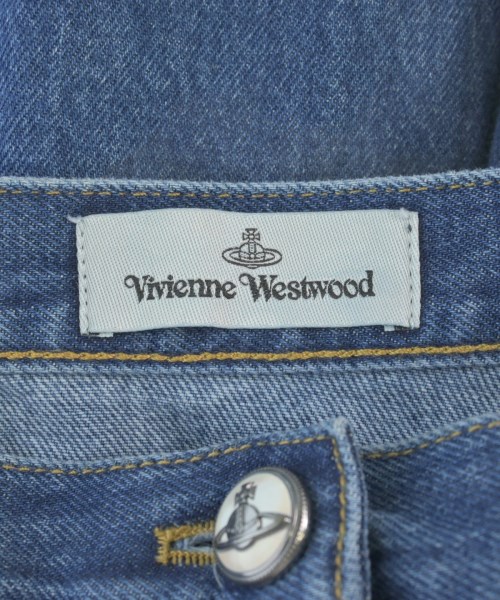 Vivienne Westwood（ヴィヴィアンウエスドウッド）ひざ丈スカート 紺 サイズ:40(M位) レディース/2200622019086
