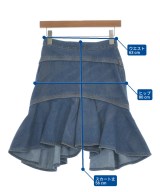Vivienne Westwood（ヴィヴィアンウエスドウッド）ひざ丈スカート 紺 サイズ:40(M位) レディース/2200622019086