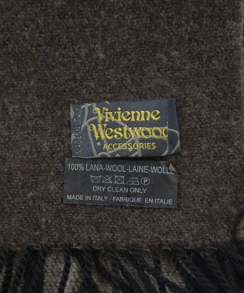 Vivienne Westwood（ヴィヴィアンウエスドウッド）マフラー 茶 サイズ:- レディース/2200623717141