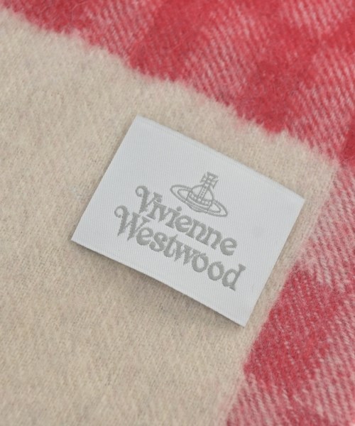 Vivienne Westwood（ヴィヴィアンウエスドウッド）マフラー 赤 サイズ:- レディース/2200633040031