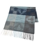 Vivienne Westwood（ヴィヴィアンウエスドウッド）マフラー 青 サイズ:- レディース/2200616277065