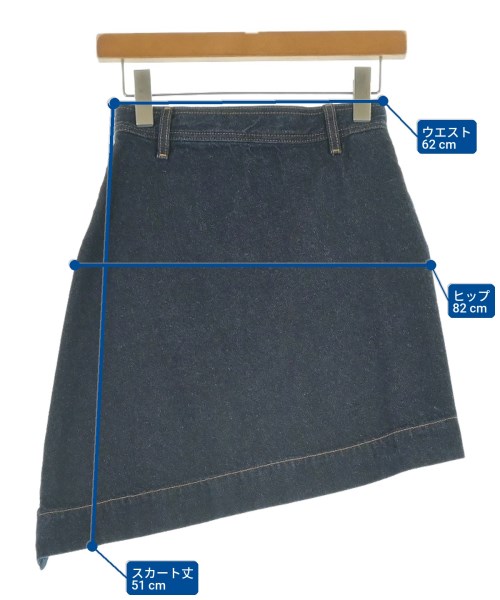 Vivienne Westwood（ヴィヴィアンウエスドウッド）ミニスカート 紺 サイズ:26(M位) レディース/2200613452038