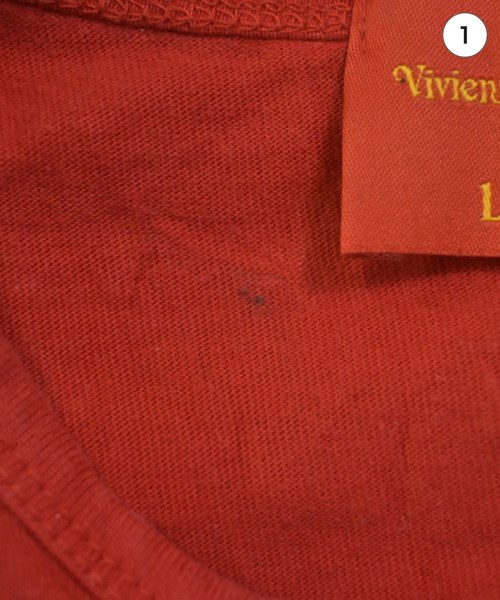 Vivienne Westwood（ヴィヴィアンウエスドウッド）Tシャツ・カットソー 赤 サイズ:-(S位) レディース/2200617103035