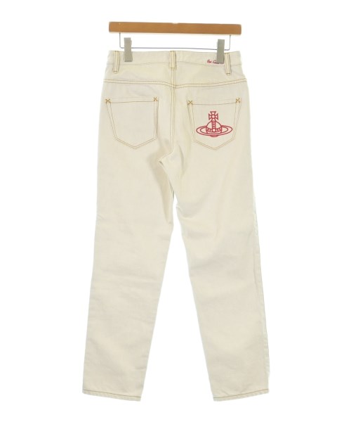 Vivienne Westwood（ヴィヴィアンウエスドウッド）デニムパンツ 白 サイズ:02(M位) レディース/2200620662086