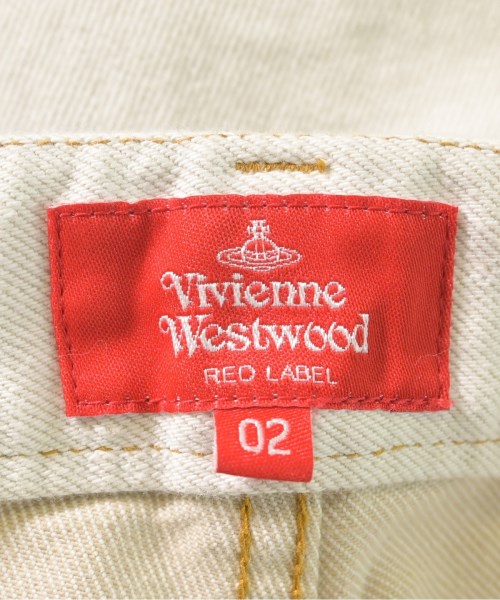 Vivienne Westwood（ヴィヴィアンウエスドウッド）デニムパンツ 白 サイズ:02(M位) レディース/2200620662086