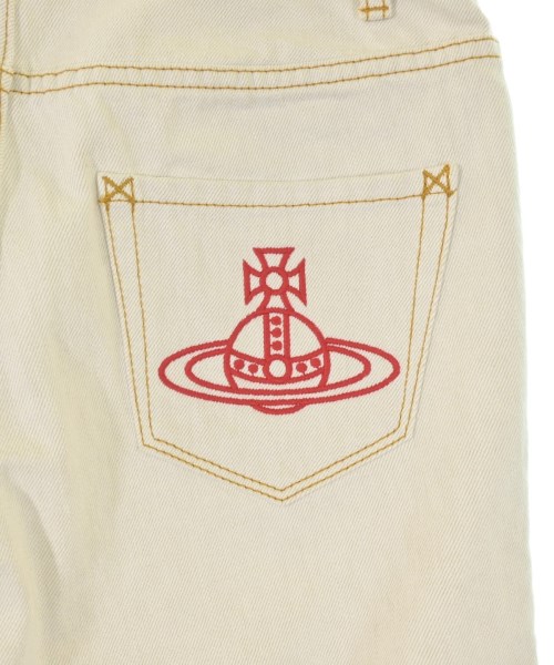 Vivienne Westwood（ヴィヴィアンウエスドウッド）デニムパンツ 白 サイズ:02(M位) レディース/2200620662086