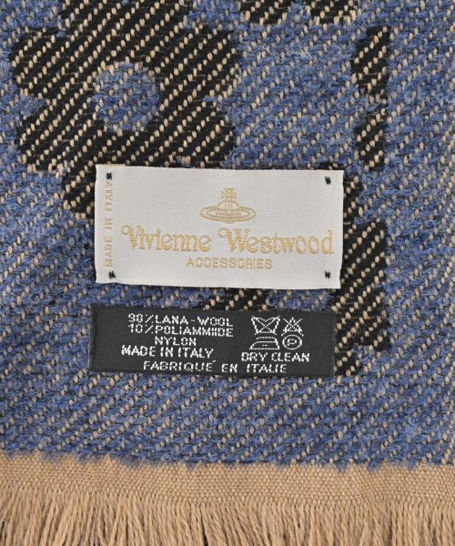 Vivienne Westwood（ヴィヴィアンウエスドウッド）マフラー 青 サイズ:- レディース/2200605985292