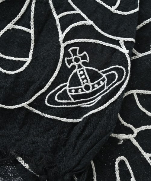 Vivienne Westwood（ヴィヴィアンウエスドウッド）ストール 黒 サイズ:- レディース/2200671233020