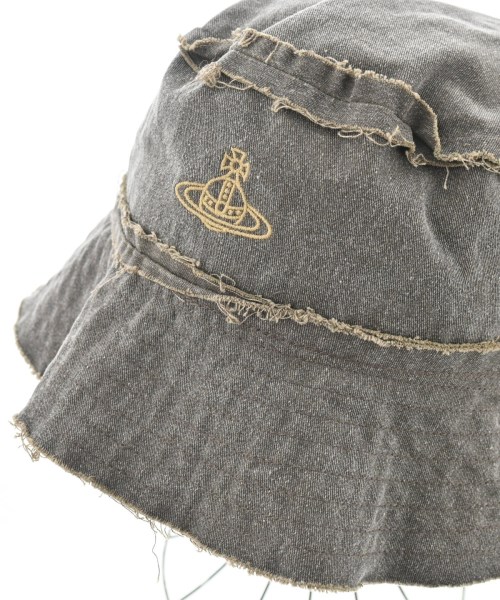 Vivienne Westwood（ヴィヴィアンウエスドウッド）ハット 茶 サイズ:- メンズ/2200670334056