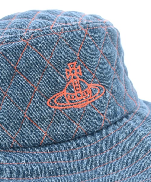 Vivienne Westwood（ヴィヴィアンウエスドウッド）ハット 青 サイズ:SM レディース/2200672467073