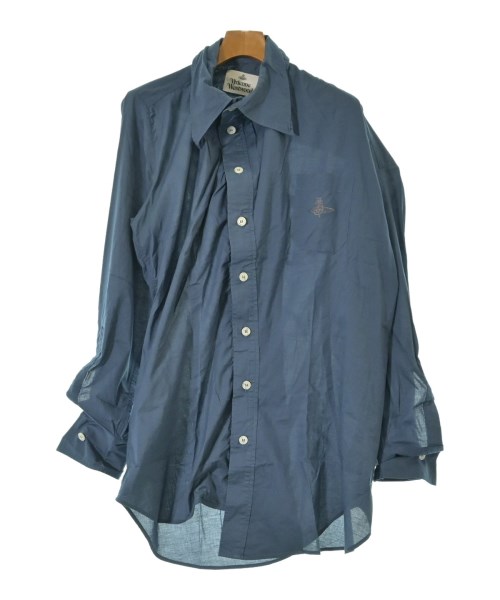 Vivienne Westwood(ヴィヴィアンウエスドウッド)カジュアルシャツ 青 サイズ:M/2200676547108