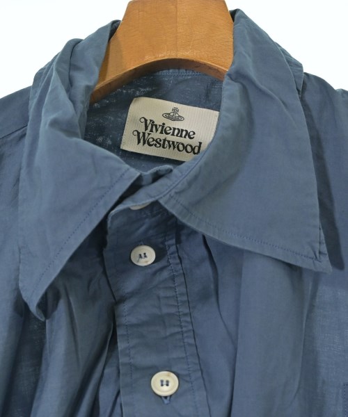 Vivienne Westwood（ヴィヴィアンウエスドウッド）カジュアルシャツ 青 サイズ:M メンズ/2200676547108