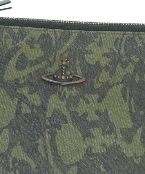 Vivienne Westwood（ヴィヴィアンウエスドウッド）クラッチバッグ カーキ サイズ:- メンズ/2200672773112