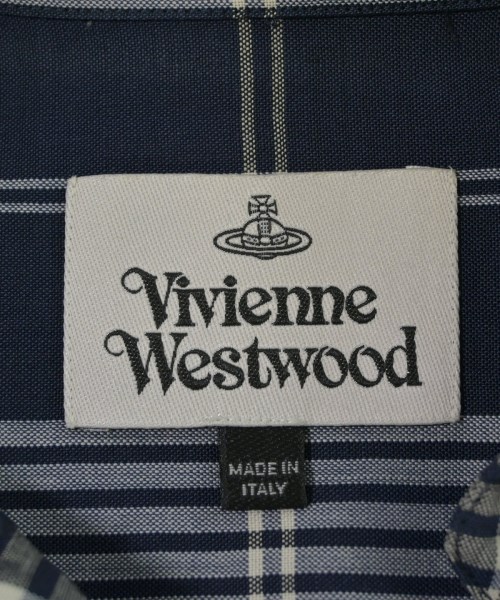 Vivienne Westwood（ヴィヴィアンウエスドウッド）カジュアルシャツ 紺 サイズ:38(S位) レディース/2200673221025