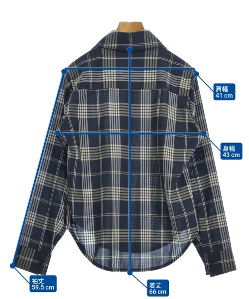 Vivienne Westwood（ヴィヴィアンウエスドウッド）カジュアルシャツ 紺 サイズ:38(S位) レディース/2200673221025