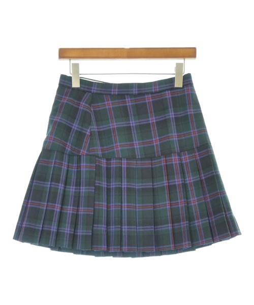 Vivienne Westwood（ヴィヴィアンウエスドウッド）ミニスカート 緑 サイズ:38(S位) レディース/2200673368010