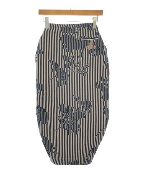 Vivienne Westwood(ヴィヴィアンウエスドウッド)ひざ丈スカート ベージュ サイズ:24(S位)/2200680158086