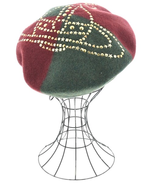 Vivienne Westwood（ヴィヴィアンウエスドウッド）ハンチング・ベレー帽 赤 サイズ:S-M レディース/2200694435098