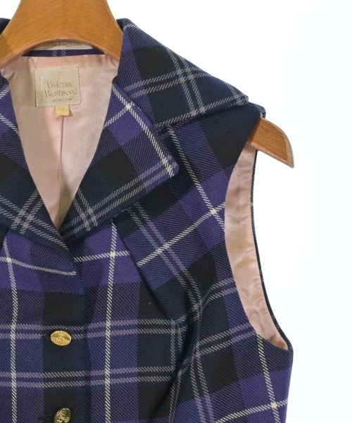 Vivienne Westwood（ヴィヴィアンウエスドウッド）ベスト 紫 サイズ:12(S位) レディース/2200701705039