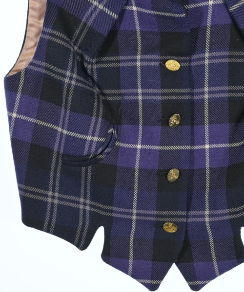 Vivienne Westwood（ヴィヴィアンウエスドウッド）ベスト 紫 サイズ:12(S位) レディース/2200701705039