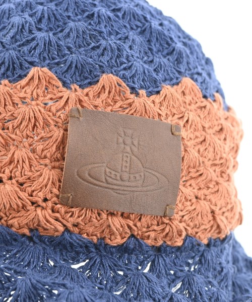 Vivienne Westwood（ヴィヴィアンウエスドウッド）ハット 紺 サイズ:- レディース/2200651455237