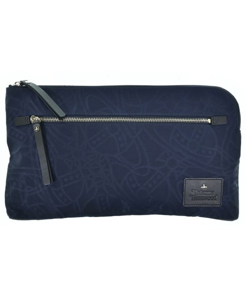 Vivienne Westwood(ヴィヴィアンウエスドウッド)クラッチバッグ 紺 サイズ:-/2200657241063
