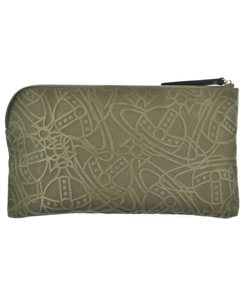 Vivienne Westwood（ヴィヴィアンウエスドウッド）クラッチバッグ カーキ サイズ:- メンズ/2200657241087