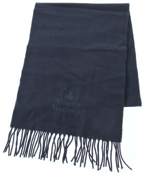 Vivienne Westwood(ヴィヴィアンウエスドウッド)マフラー 紺 サイズ:-/2200656921126