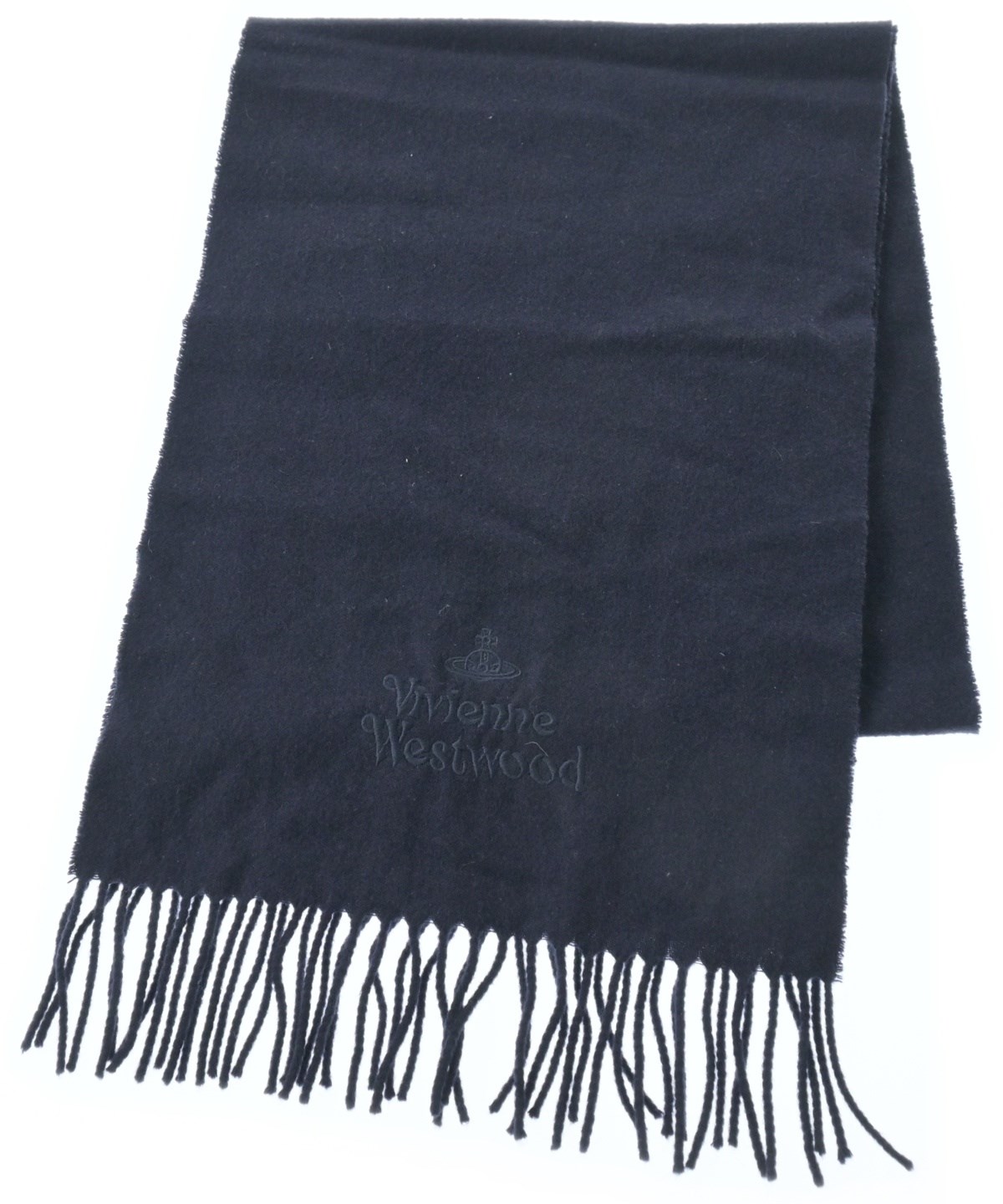 Vivienne Westwood（ヴィヴィアンウエスドウッド）マフラー 紺 サイズ