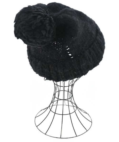 Vivienne Westwood（ヴィヴィアンウエスドウッド）ニットキャップ・ビーニー 黒 サイズ:- レディース/2200661637142