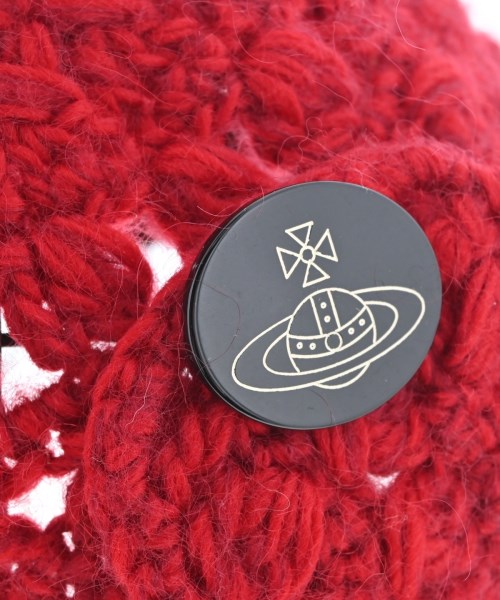 Vivienne Westwood（ヴィヴィアンウエスドウッド）ニットキャップ・ビーニー 赤 サイズ:- レディース/2200661637159