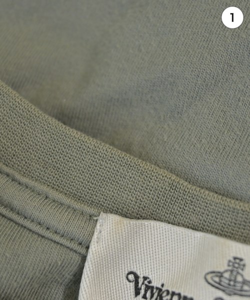 Vivienne Westwood（ヴィヴィアンウエスドウッド）Tシャツ・カットソー カーキ サイズ:S メンズ/2200711199057