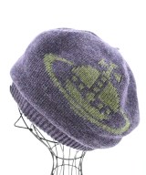 Vivienne Westwood（ヴィヴィアンウエスドウッド）ニットキャップ・ビーニー 紫 サイズ:M レディース/2200719196010