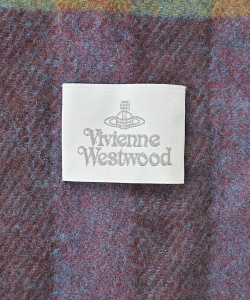 Vivienne Westwood（ヴィヴィアンウエスドウッド）マフラー 青 サイズ:- メンズ/2200645641035