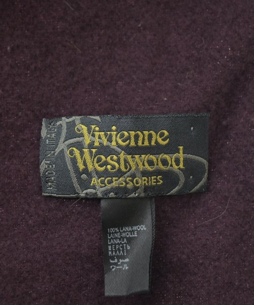 Vivienne Westwood（ヴィヴィアンウエスドウッド）マフラー 赤 サイズ:- レディース/2200646297026