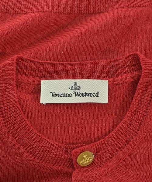 Vivienne Westwood（ヴィヴィアンウエスドウッド）カーディガン 赤 サイズ:S レディース/2200647805046